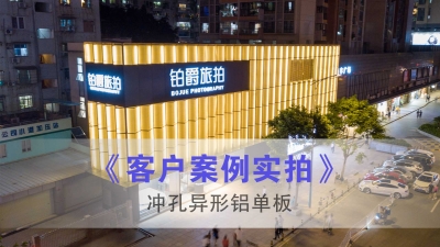 伯爵旅拍-冲孔异形铝单板